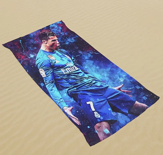 Ronaldo πετσέτα θαλάσσης