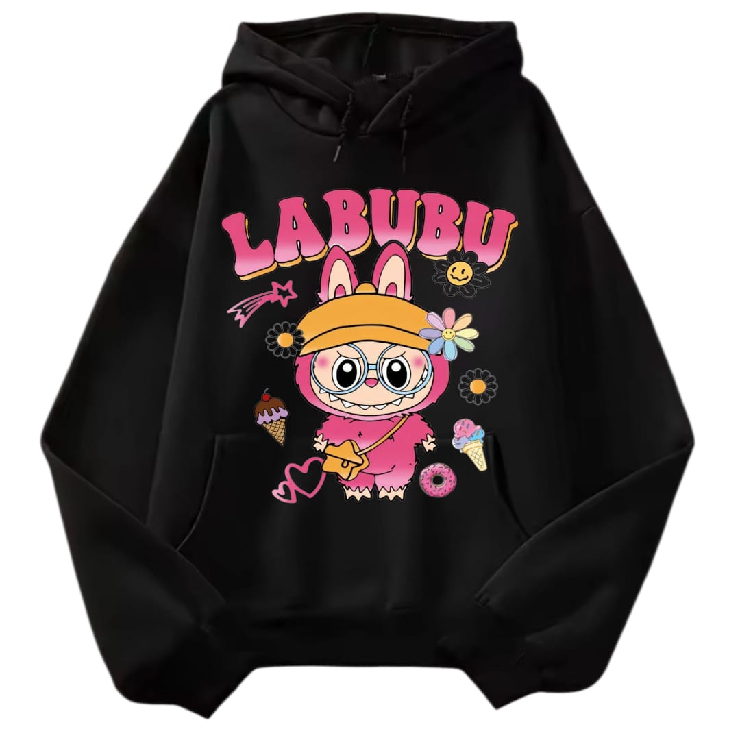 Labubu hoodie glasses
