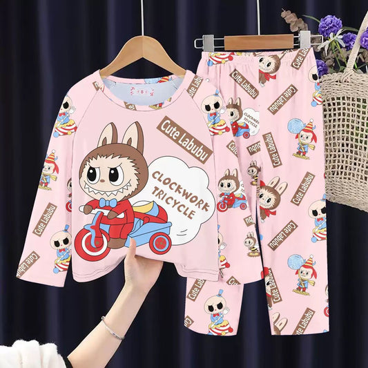 Labubu set πιτζάμα pink