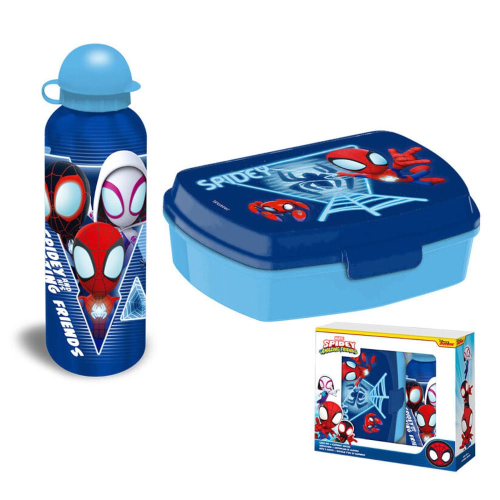 Spidey Σετ Ταπεράκι Με Παγούρι blue