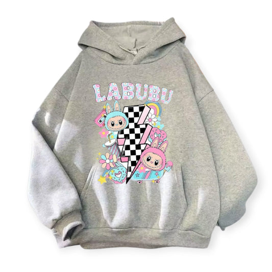 Labubu hoodie flag