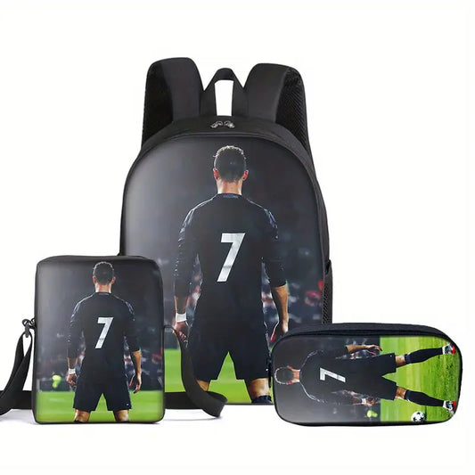 Ronaldo σχολική τσάντα grass (3pcs)