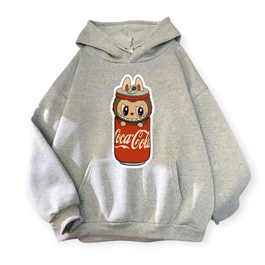 Labubu hoodie αναψυκτικό