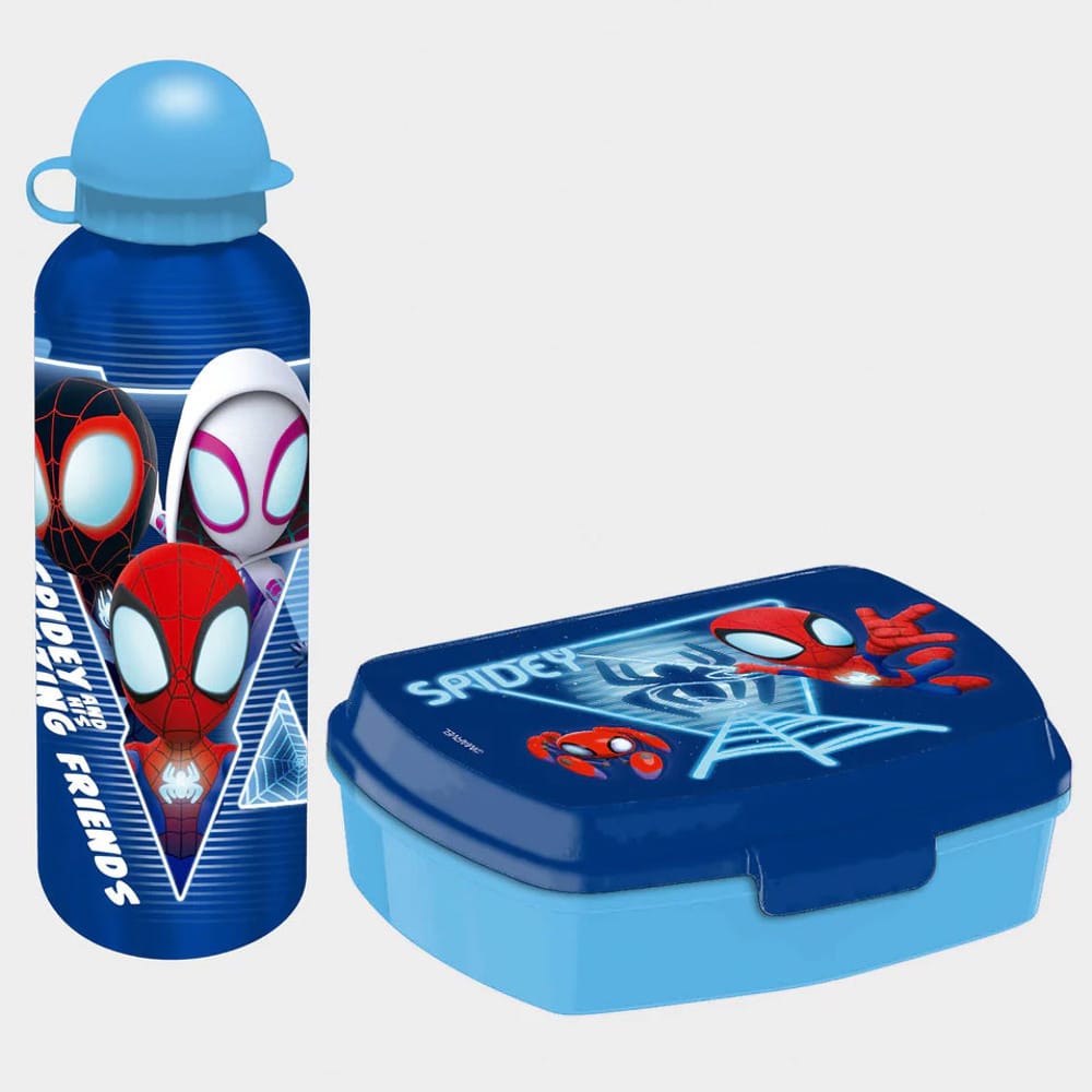 Spidey Σετ Ταπεράκι Με Παγούρι blue