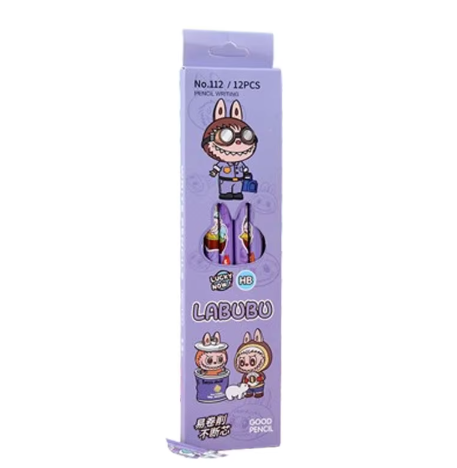 Labubu Μολύβια 12 τμχ
