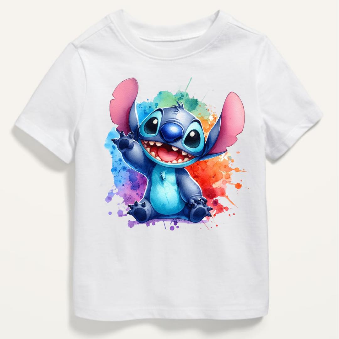 Stitch Rainbow Tshirt