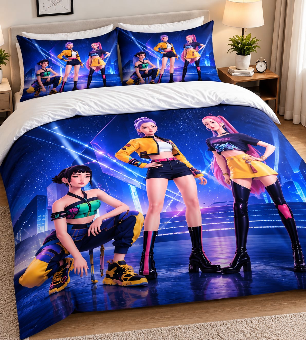 Σετ Παπλωματοθήκης K-Pop Huntrix