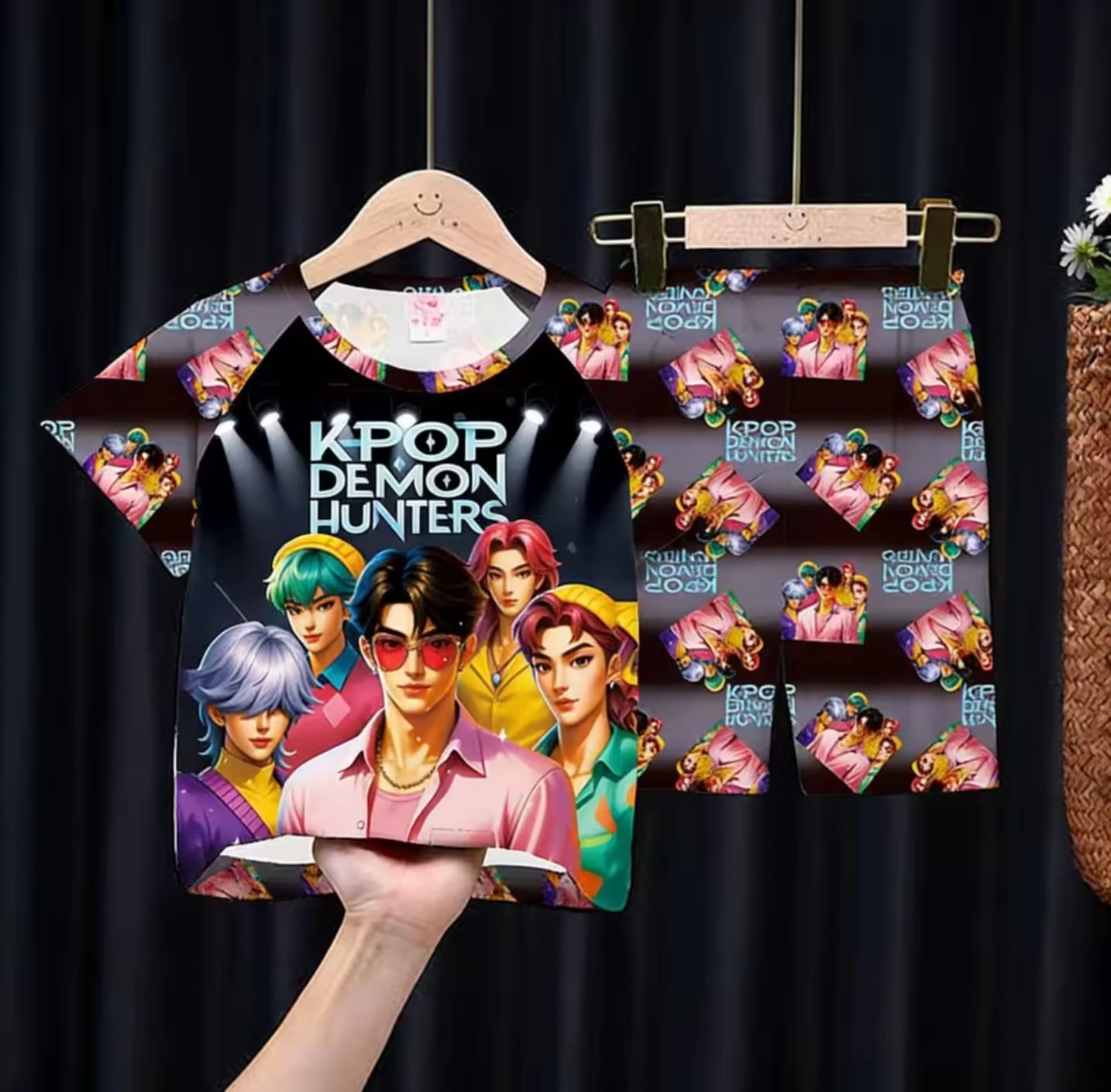 K-POP Πιτζάμες διάφορα σχέδια Σετ
