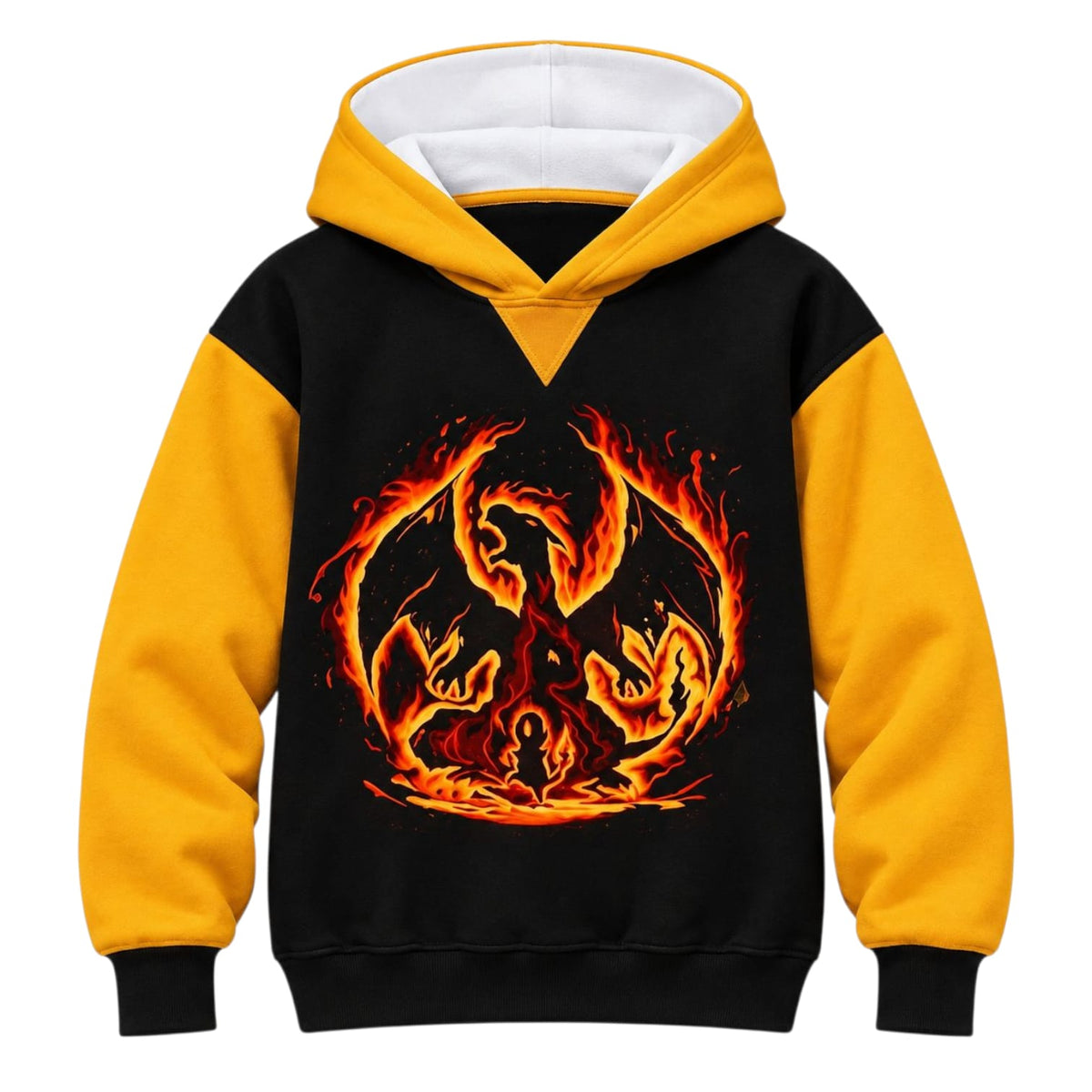 Φούτερ με Κουκούλα Flame Dragon