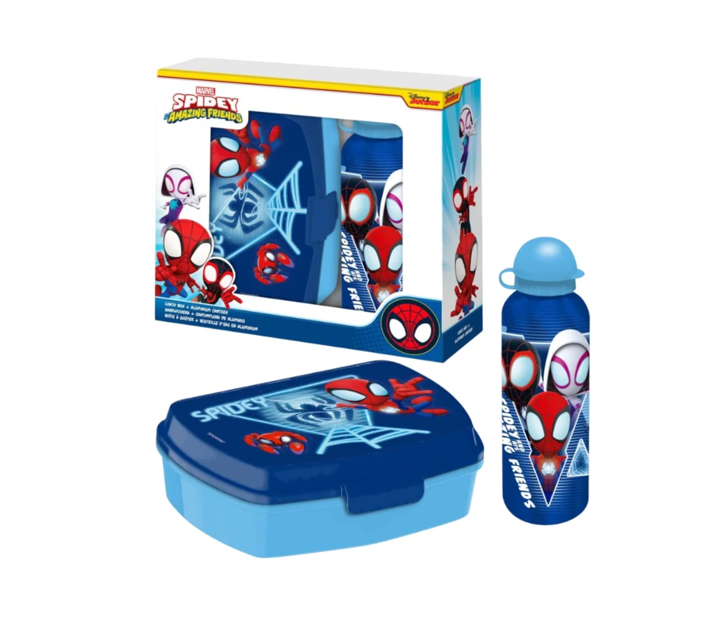 Spidey Σετ Ταπεράκι Με Παγούρι blue