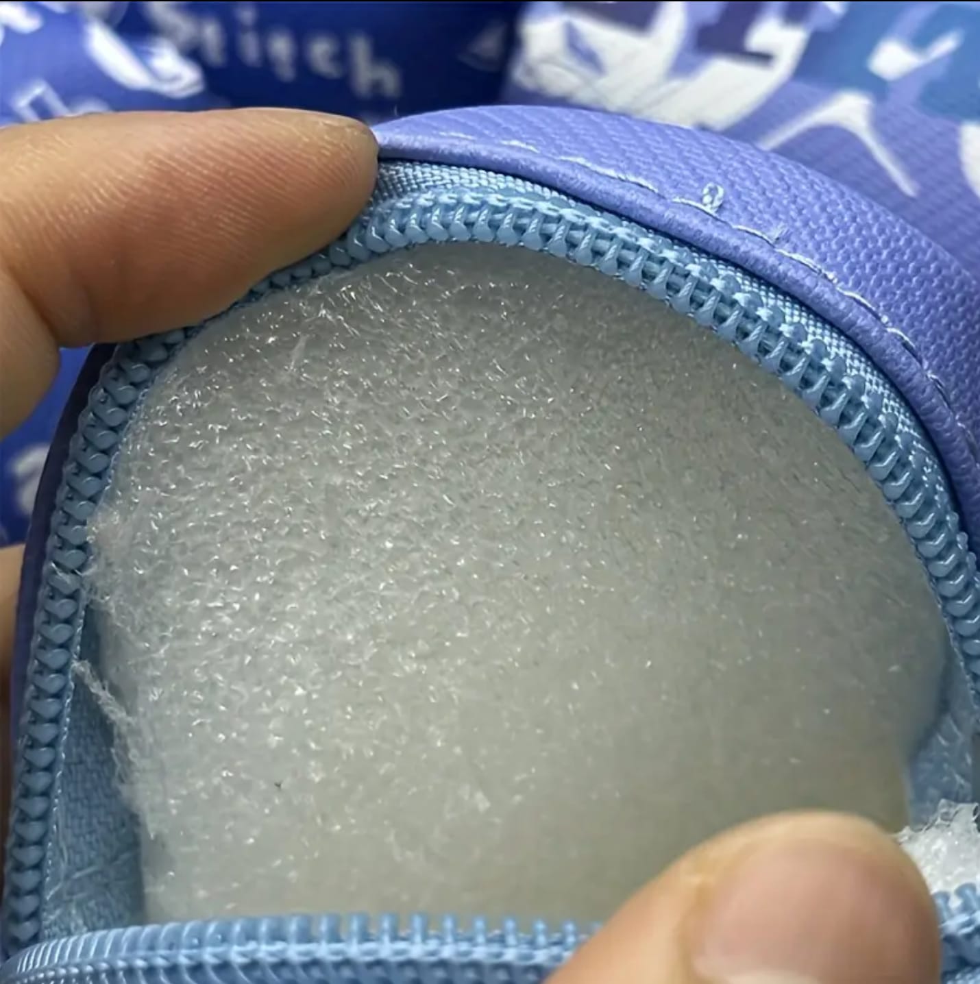 Stitch mini τσαντάκι-πορτοφολάκι keyring