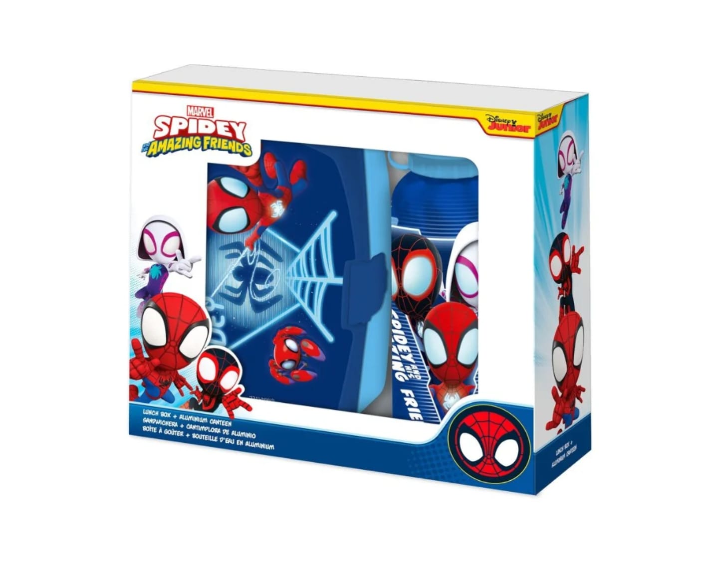 Spidey Σετ Ταπεράκι Με Παγούρι blue
