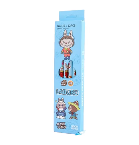 Labubu Μολύβια 12 τμχ