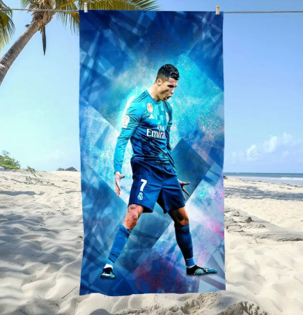 Ronaldo πετσέτα θαλάσσης