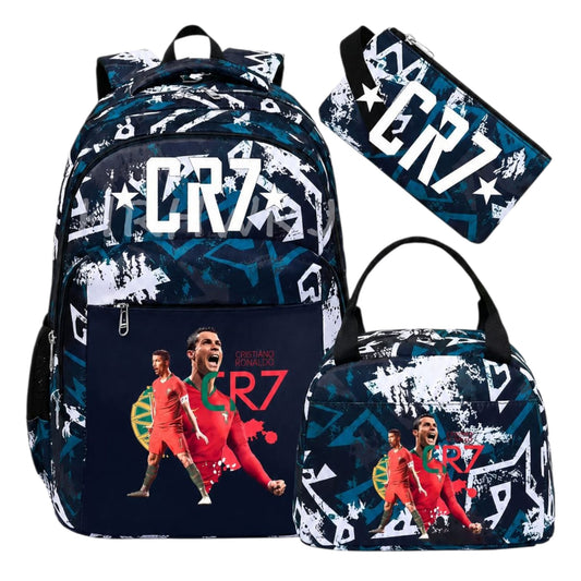 Ronaldo σετ σακίδιο lunch box κασετίνα πλήρες σετ
