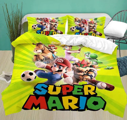 Super mario Σετ Παπλωματο θήκη