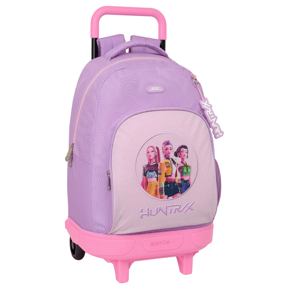 KPop Demon Hunters compact τρόλεϊ 45cm μπροστινή όψη λιλά