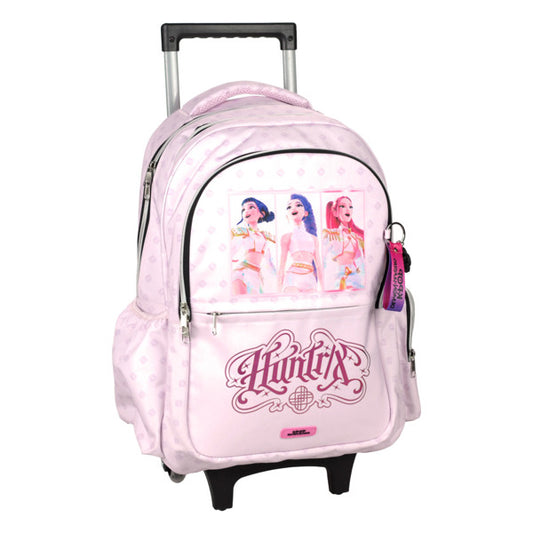 K-Pop Demon Huntrix Σχολικό τρόλει 45cm Ροζ