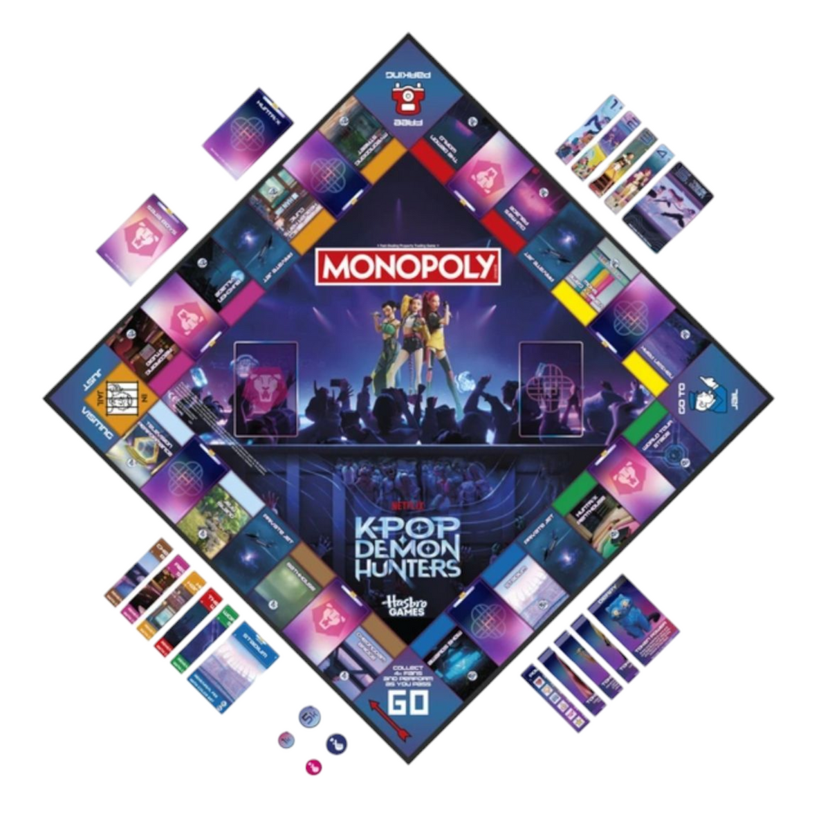 Monopoly K-Pop Demon Hunters