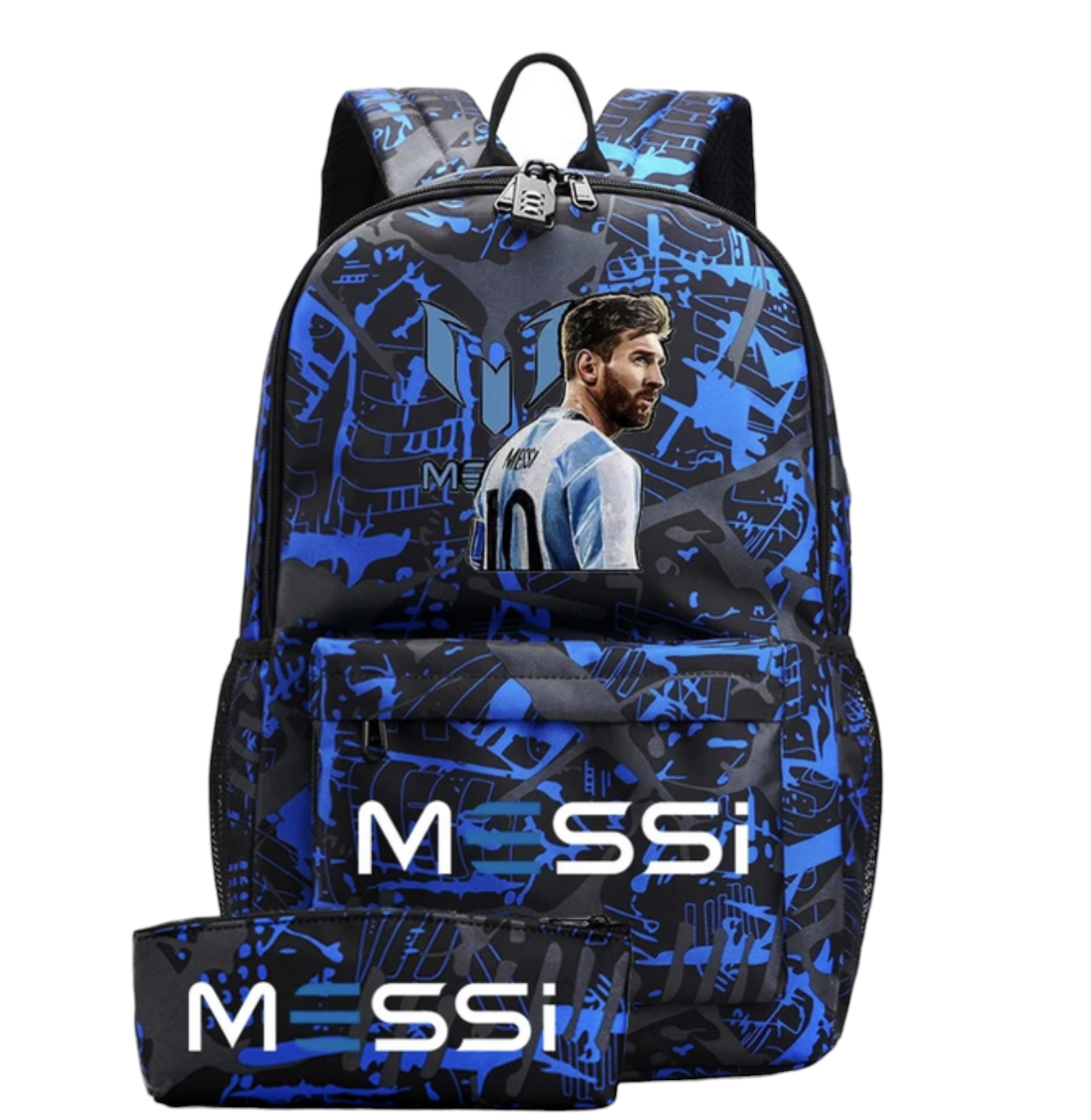 Messi Σχολική Τσάντα Σετ Με Κασετίνα