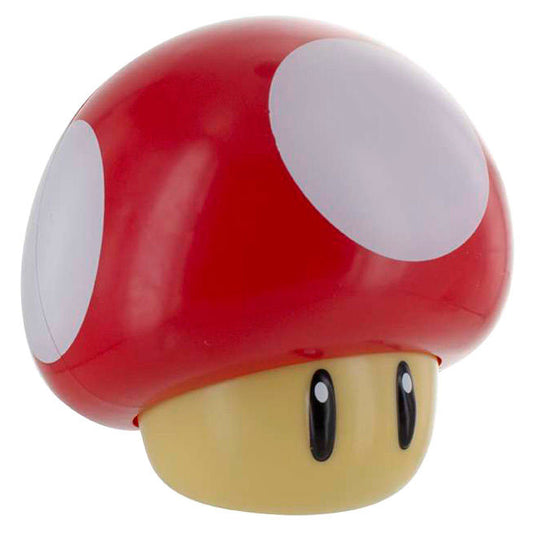 Φωτιστικό Super Mario Mushroom Light κόκκινο σβηστό λεπτομέρειες
